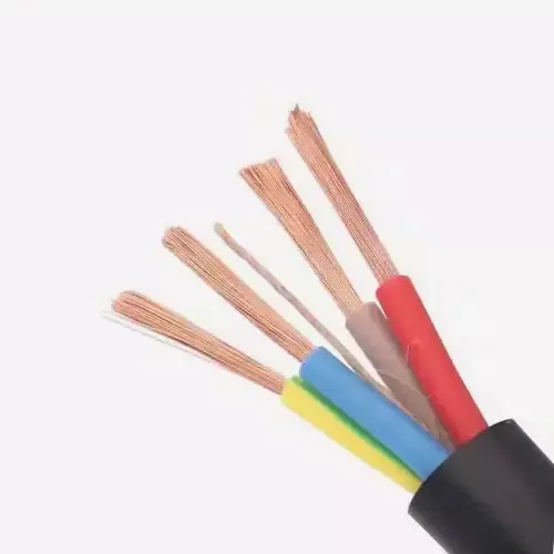 Kabel Kawalan Fleksibel Bersarung Teras Tembaga PVC Bertebat